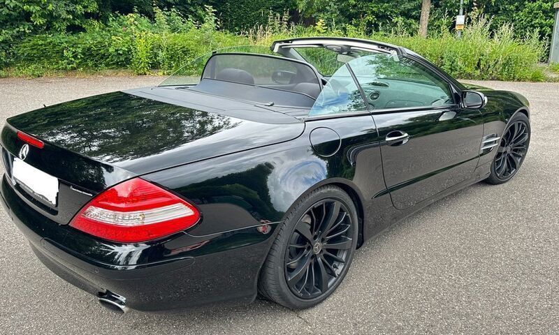 Schwarz Gebraucht 2007 Mercedes SL350 Cabrio | 22.499 € (Guter Preis) - Bild 1/4