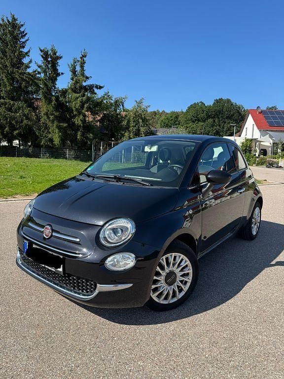 Gebraucht Fiat 500 Lounge 69 PS (50 kW) 2019 Schwarz Kleinwagen