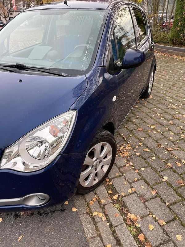 Gebraucht Opel Agila Edition 86 PS (63 kW) 2008 Blau Kleinwagen