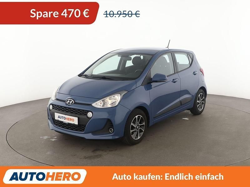 Blau Gebraucht 2018 Hyundai i10 Style Kleinwagen | 10.190 € (Fairer Preis) - Bild 1/3