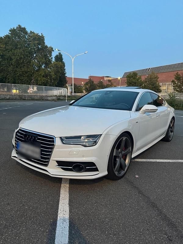 Weiß Gebraucht 2018 Audi A7 Competition Kleinwagen | 29.000 € (Superpreis) - Bild 1/4