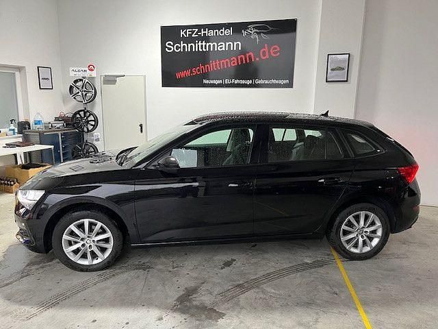 Schwarz Gebraucht 2022 Skoda Scala Ambition Kleinwagen | 16.850 € (Guter Preis) - Bild 1/4