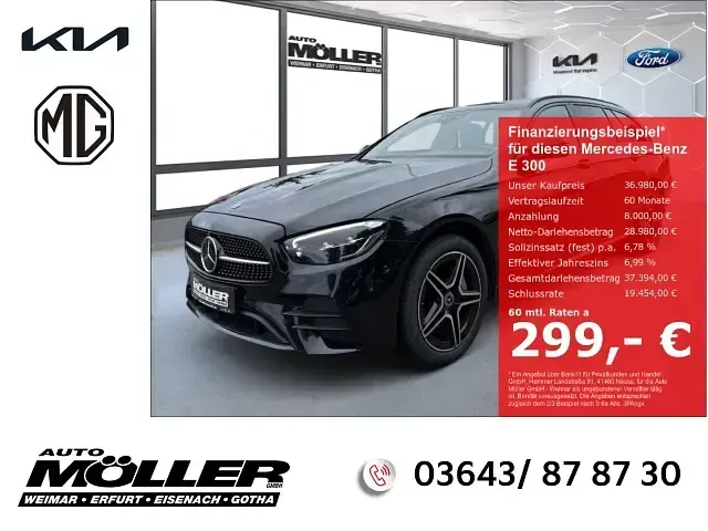Gebraucht Mercedes E300 AMG line 194 PS (142 kW) 2022 Kombi