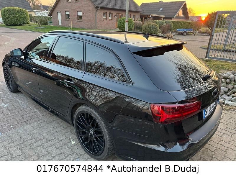 Schwarz Gebraucht 2015 Audi A6 S-line plus Kombi | 15.990 € (Guter Preis) - Bild 1/4