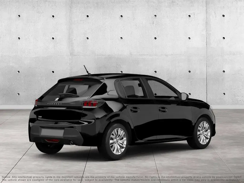 Gebraucht Peugeot 208 Allure 101 PS (74 kW) 2025 Schwarz perla nera Kleinwagen