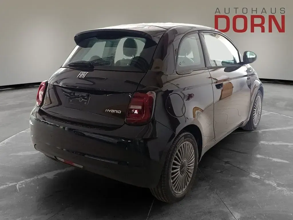 Neu Fiat 500 Icon 65 PS (47 kW) 2026 Onyx schwarz Limousine