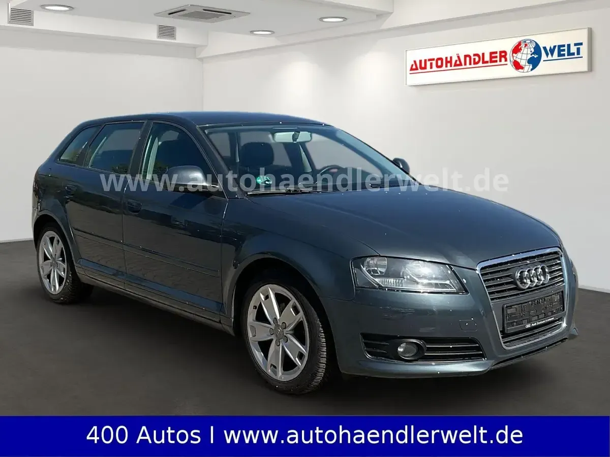 Occasion Audi A3 Comfort 90 ch (66 kW) 2009 Gris Citadine