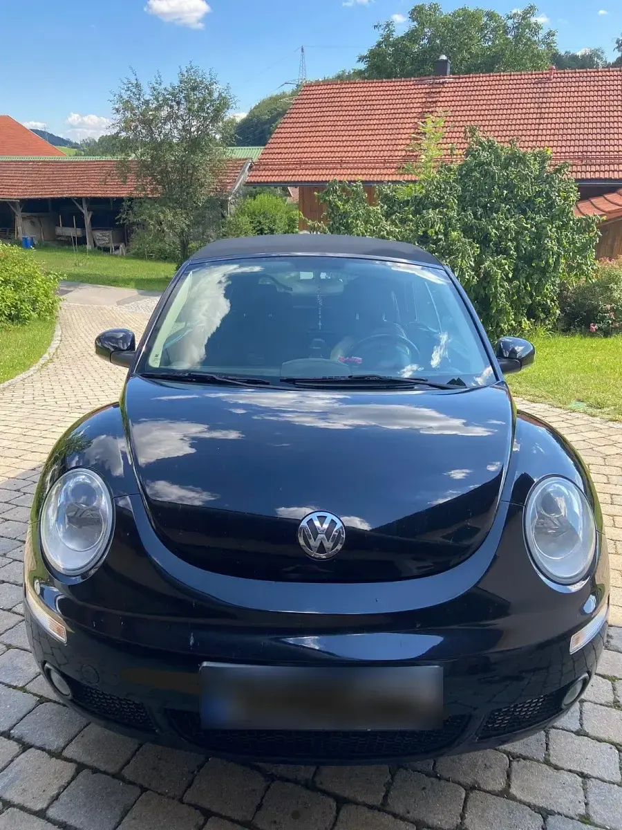 Gebraucht VW New Beetle Cabriolet 100 PS (73 kW) 2008 Schwarz Cabrio