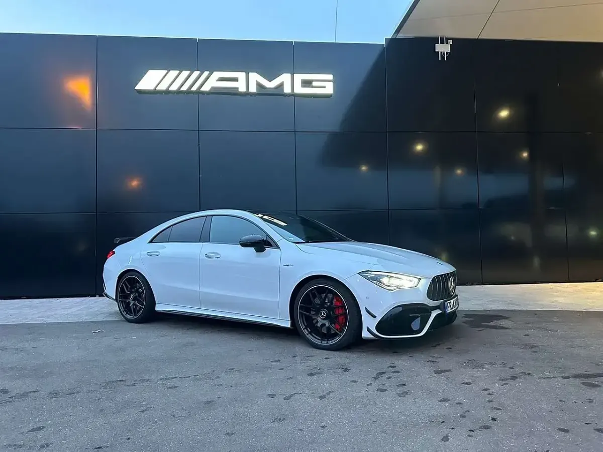 Gebraucht Mercedes CLA45 AMG AMG 387 PS (284 kW) 2020 Weiß Coupé