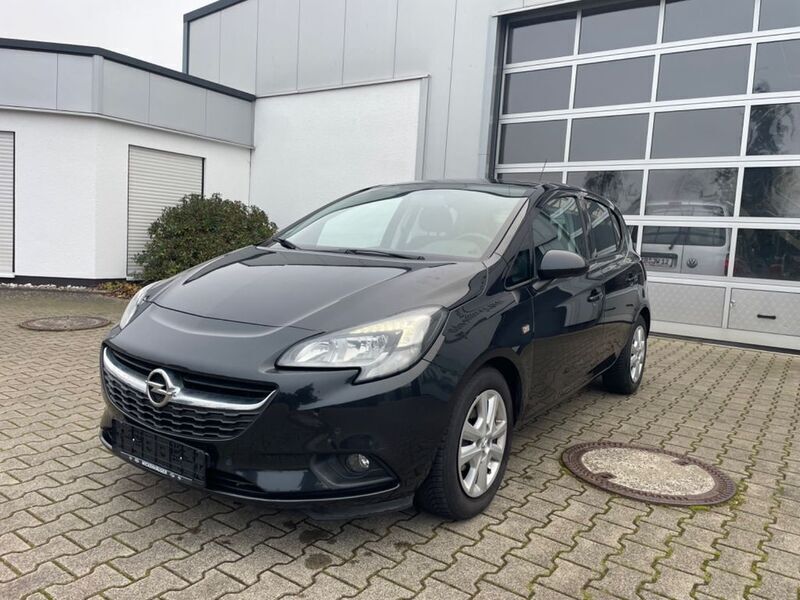 Schwarz Gebraucht 2016 Opel Corsa Edition Kleinwagen | 5.490 € (Superpreis) - Bild 1/4