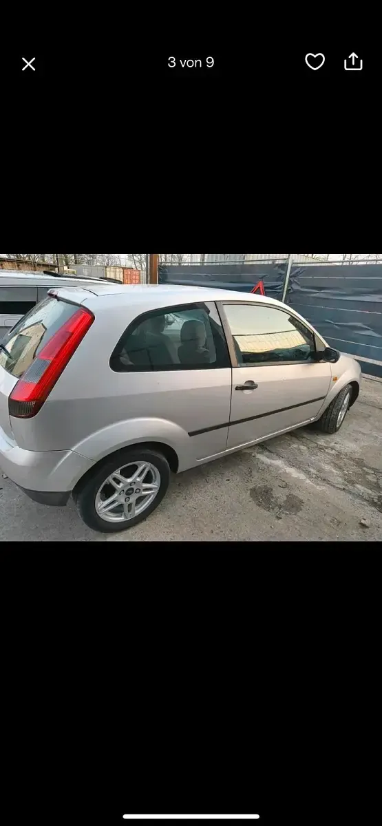Gebraucht Ford Fiesta 60 PS (44 kW) 2009 Silber Kleinwagen