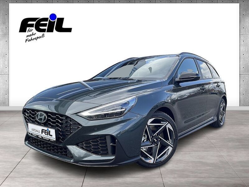Cypress green Neu 2025 Hyundai i30 N Line Kombi | 26.970 € (Guter Preis) - Bild 1/4