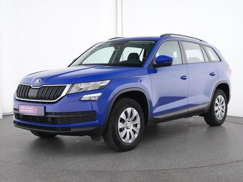 Blau Gebraucht 2021 Skoda Kodiaq SUV | 23.447 € (Superpreis) - Bild 1/4