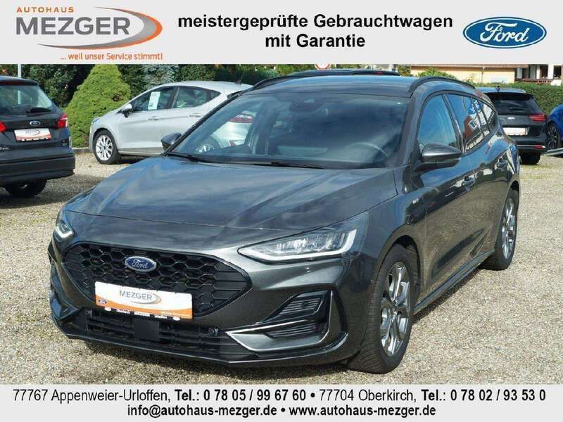 Magneticgrau (metallic) Gebraucht 2023 Ford Focus ST-Line X Kombi | 26.990 € (Teuer) - Bild 1/3