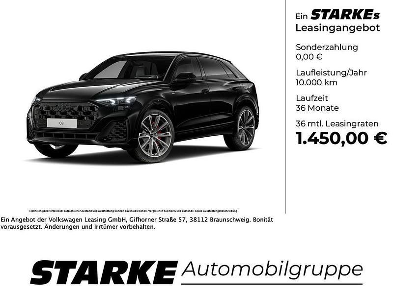 Schwarz Neu 2025 Audi Q8 S-Line SUV | 115.490 € (Fairer Preis) - Bild 1/4