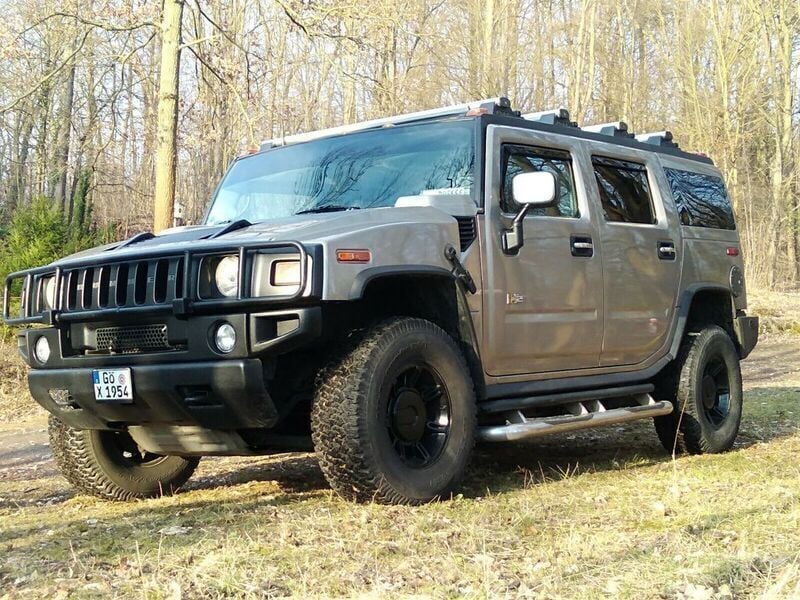 Grau Gebraucht 2005 Hummer H2 SUV | 22.999 € - Bild 1/4