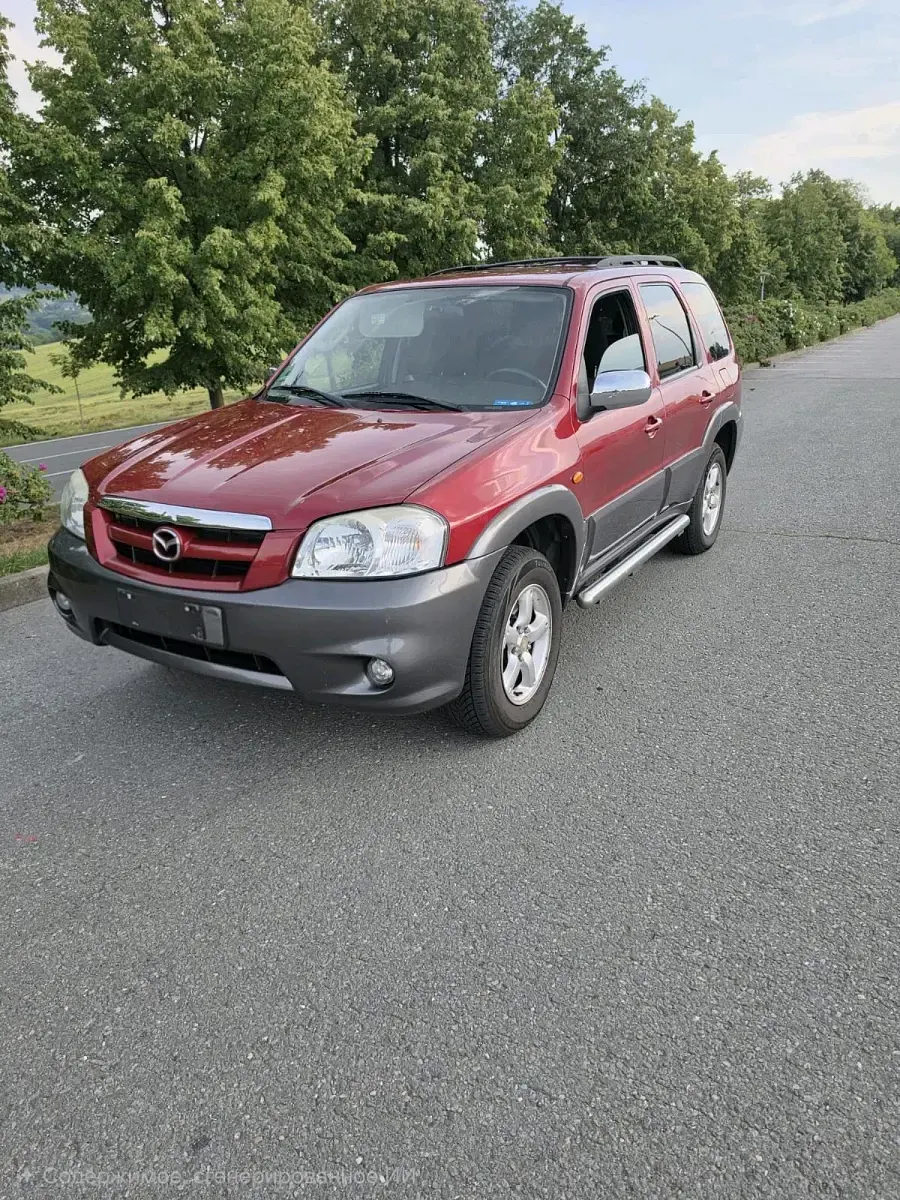 Gebraucht Mazda Tribute 150 PS (110 kW) 2004 Rot SUV