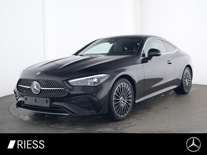 Metalliclack obsidianschwarz Gebraucht 2024 Mercedes CLE220 AMG Coupé | 53.900 € (Guter Preis) - Bild 1/4