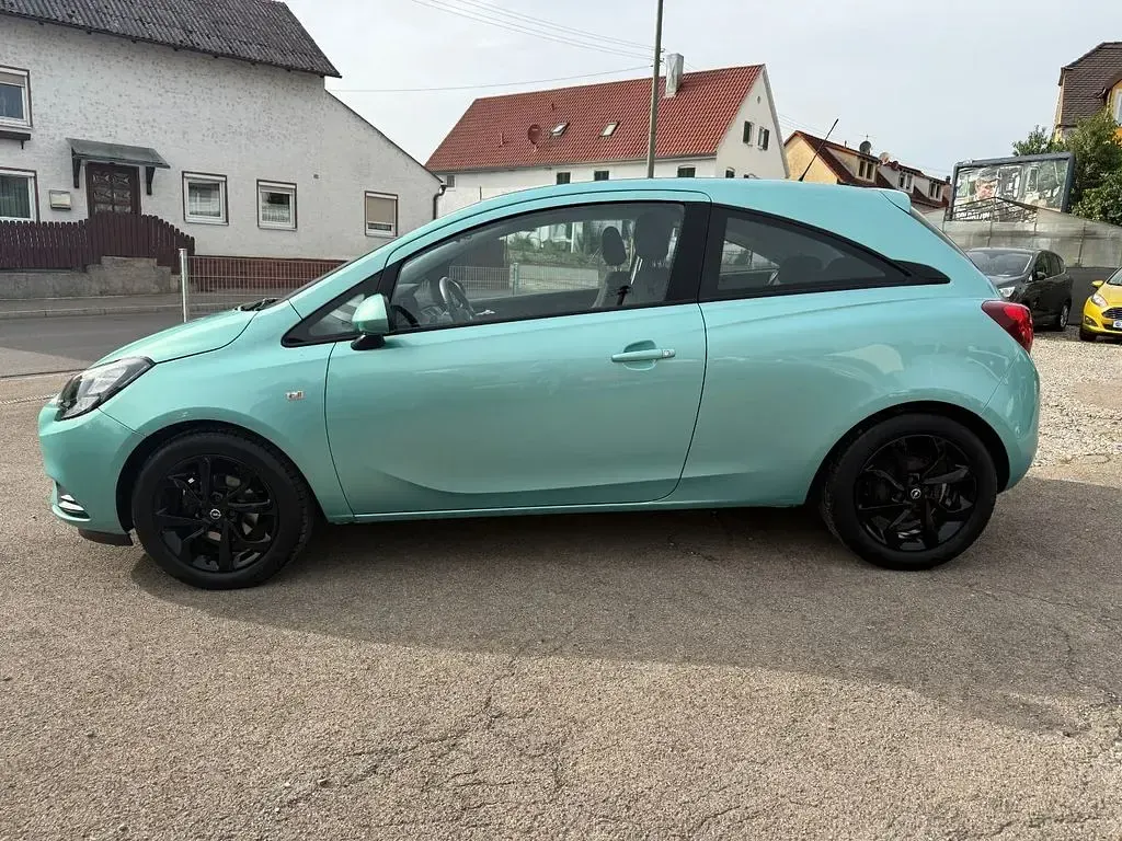 Gebraucht Opel Corsa Edition 90 PS (66 kW) 2016 Peppermint Kleinwagen