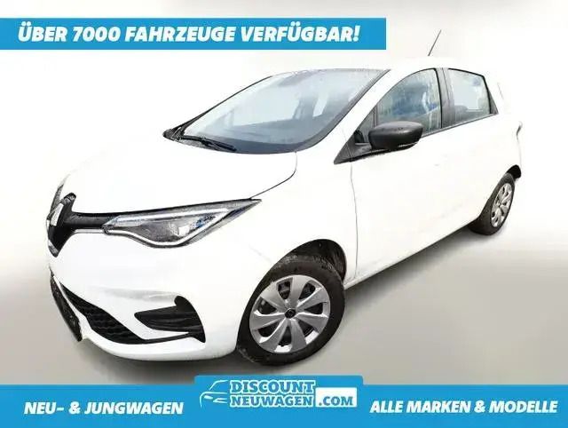 Gletscherweiss Gebraucht 2021 Renault Zoe Life Kleinwagen | 14.353 € (Fairer Preis) - Bild 1/4