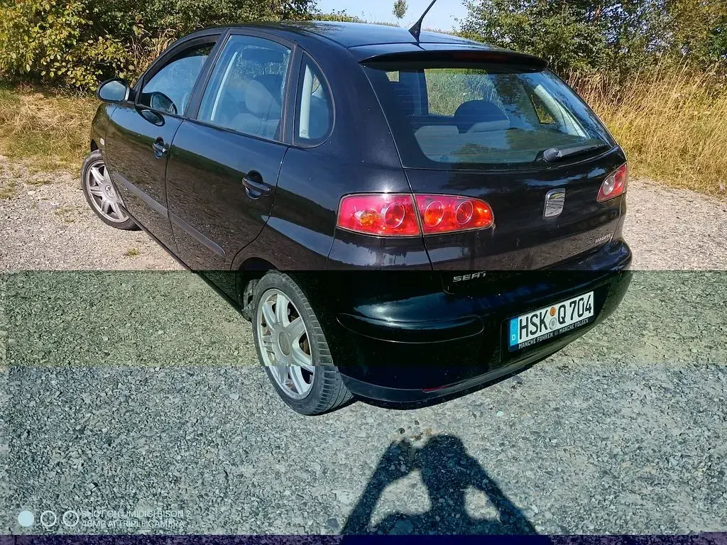Gebraucht Seat Ibiza Reference 75 PS (55 kW) 2006 Schwarz Kleinwagen