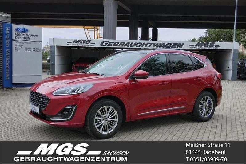Lucidrot metallic Gebraucht 2022 Ford Kuga Vignale SUV | 28.450 € (Teuer) - Bild 1/4