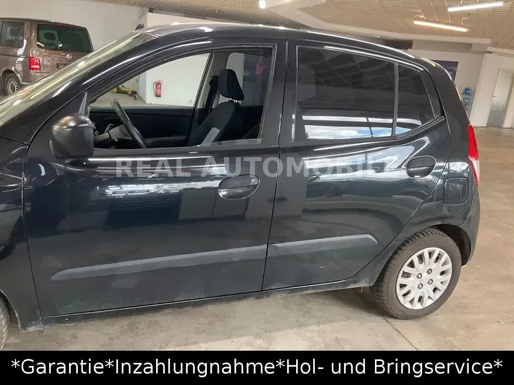 Gebraucht Hyundai i10 67 PS (49 kW) 2008 Schwarz Kleinwagen