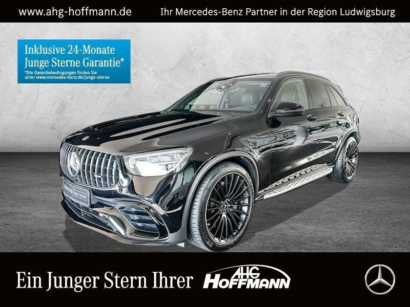 Schwarz Gebraucht 2020 Mercedes GLC63 AMG Night SUV | 59.920 € (Teuer) - Bild 1/4