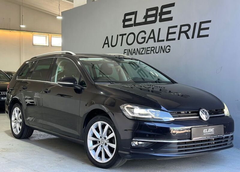 Schwarz Gebraucht 2017 VW Golf VII Highline Kombi | 14.900 € (Fairer Preis) - Bild 1/4
