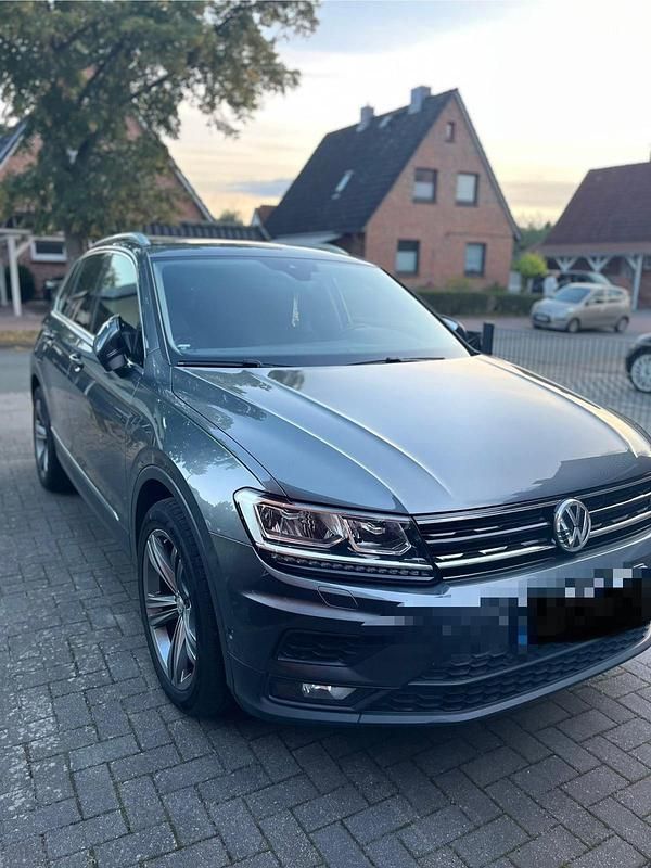 Grau Gebraucht 2018 VW Tiguan Edition SUV | 22.500 € (Fairer Preis) - Bild 1/4