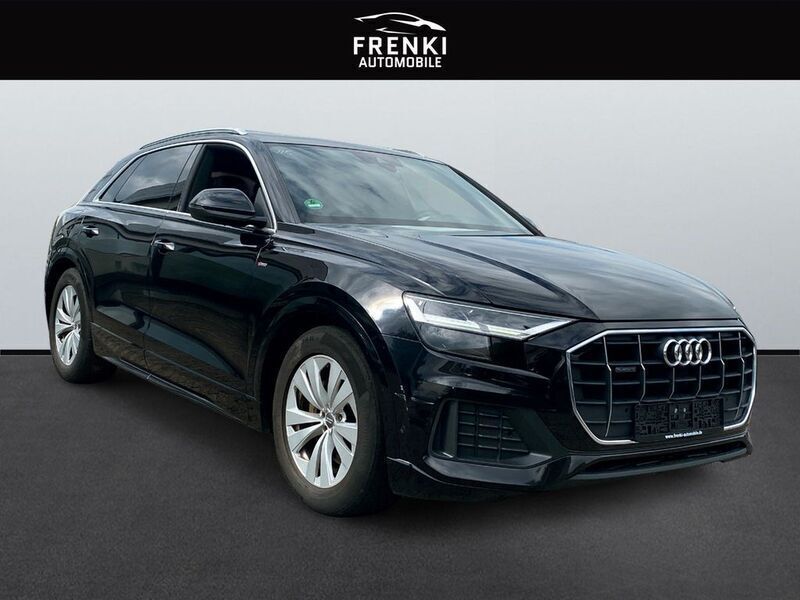 Schwarz Gebraucht 2021 Audi Q8 S-Line SUV | 55.999 € (Superpreis) - Bild 1/3