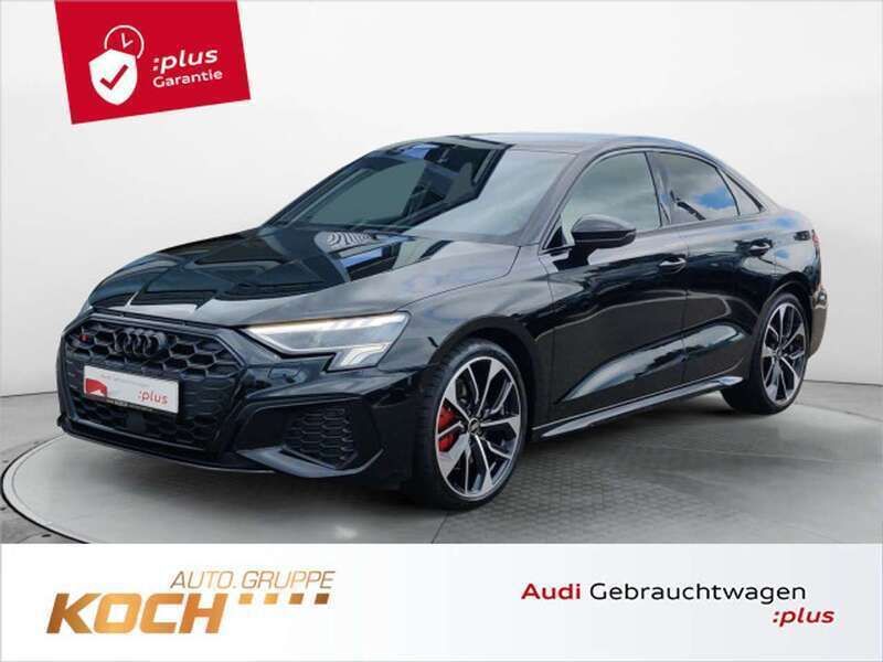 Mythosschwarz metallic Gebraucht 2022 Audi S3 Ambiente Limousine | 38.390 € (Guter Preis) - Bild 1/2
