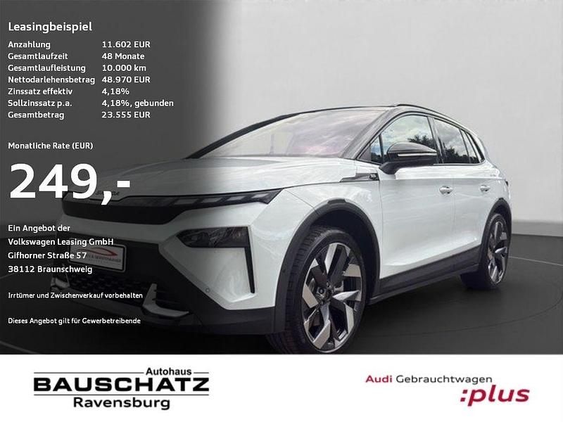 Gebraucht Skoda Elroq First Edition 210 kW (286 PS) 2025 Moon weiss SUV