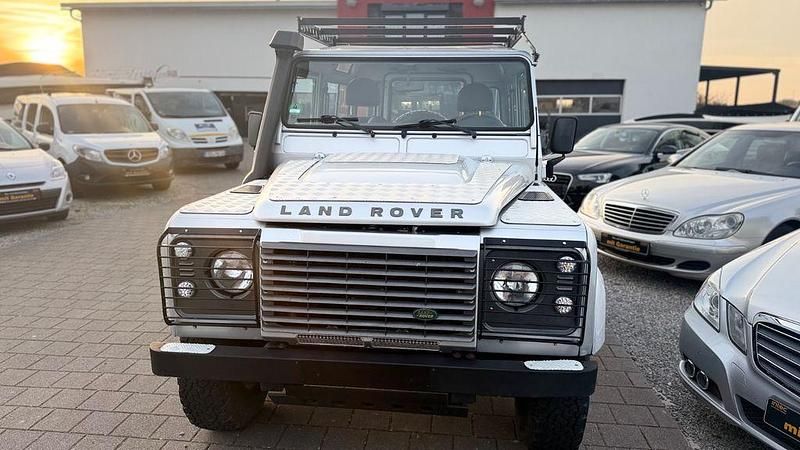 Gebraucht Land Rover Defender SE 122 PS (89 kW) 2007 Silber SUV