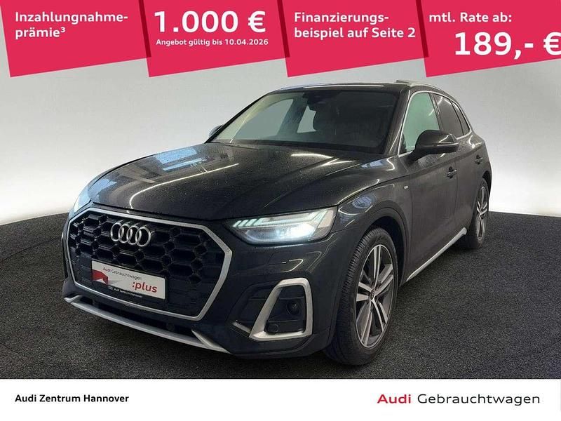 Gebraucht Audi Q5 S-Line 286 PS (210 kW) 2022 0e mythosschwarz metallic (metallic) SUV
