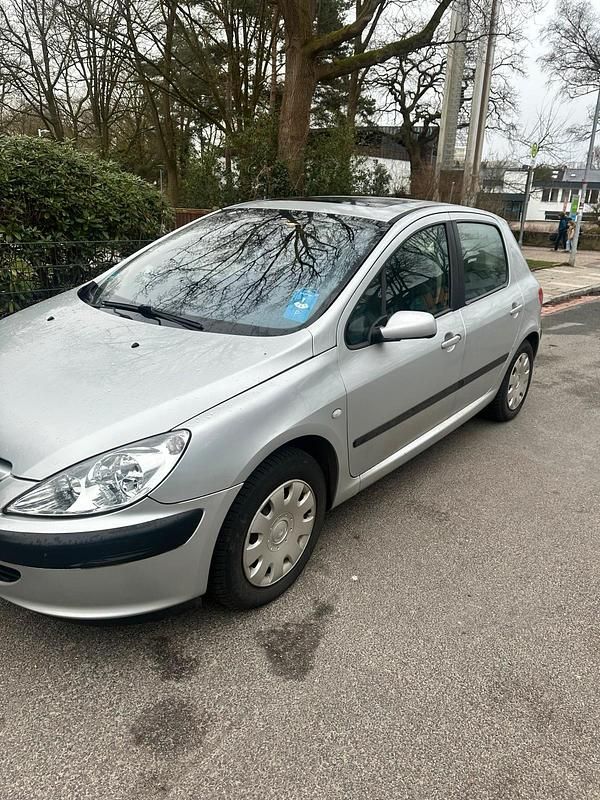 Gebraucht Peugeot 307 109 PS (80 kW) 2002 Silber Kleinwagen