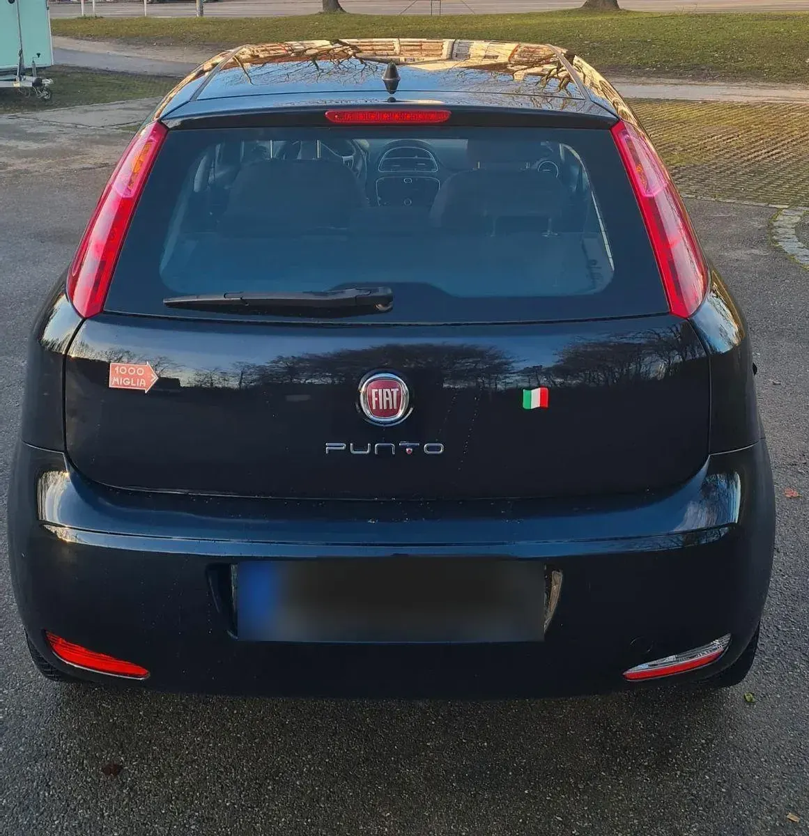 Gebraucht Fiat Punto 77 PS (56 kW) 2016 Schwarz Kleinwagen