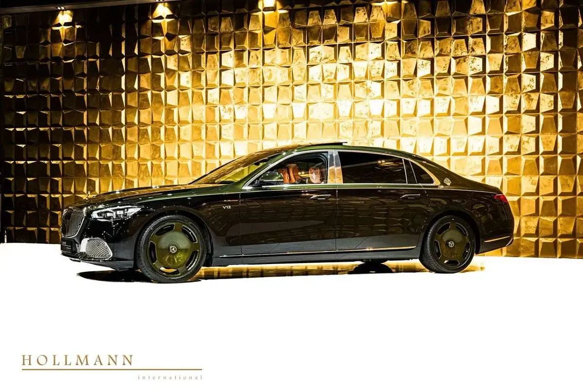 Neu Mercedes S680 Edition 612 PS (450 kW) 2025 Grün Limousine