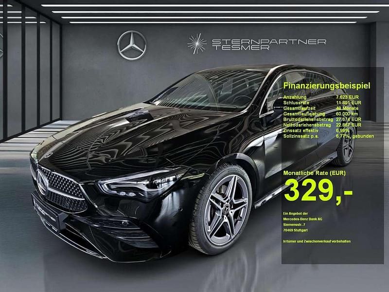 Schwarz Gebraucht 2024 Mercedes CLA180 Shooting Brake AMG Kombi | 30.340 € (Fairer Preis) - Bild 1/3