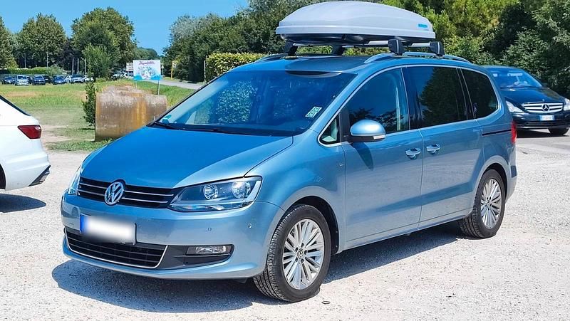 Gebraucht VW Sharan Cup 177 PS (130 kW) 2014 Blau Van / Kleinbus