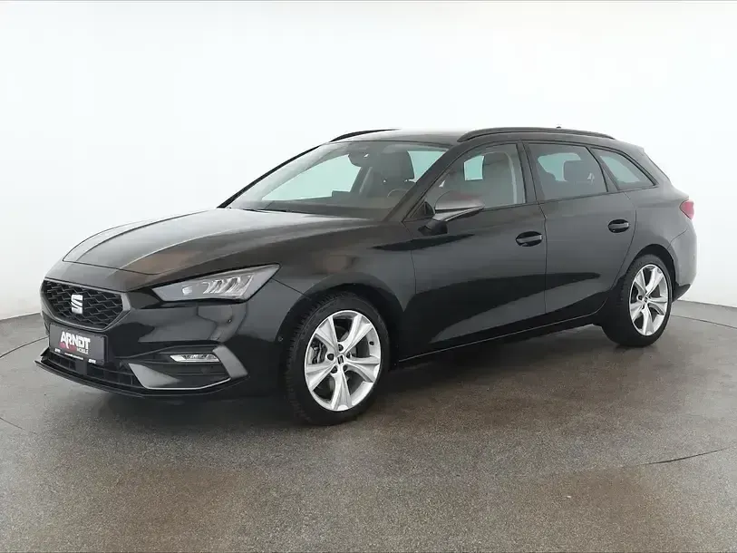 Gebraucht Seat Leon FR 150 PS (110 kW) 2024 Midnight schwarz Limousine
