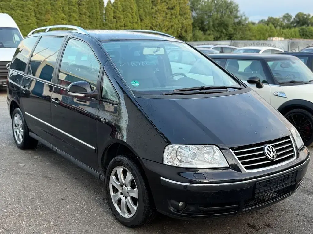 Gebraucht VW Sharan Highline 116 PS (85 kW) 2007 Schwarz Van / Kleinbus