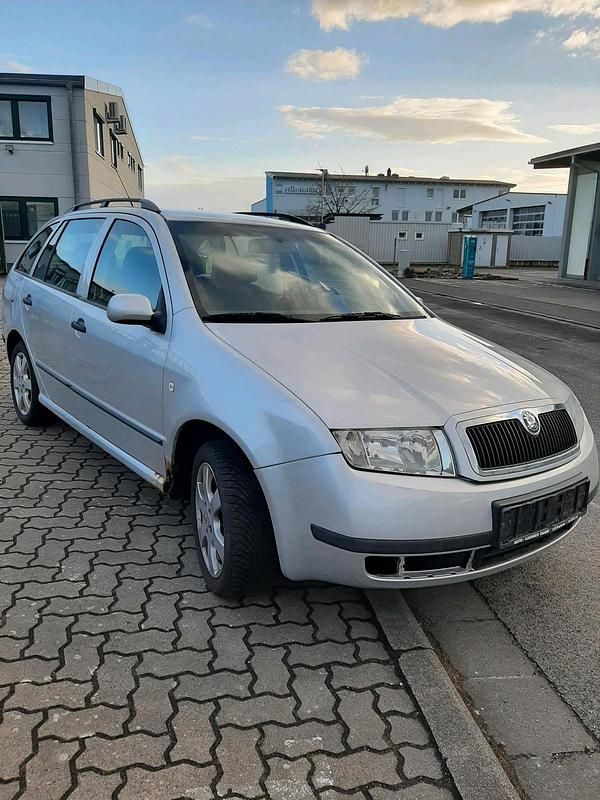 Gebraucht Skoda Fabia 2004 Silber Kombi
