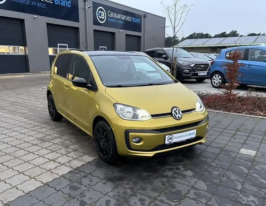 Gebraucht VW up! move up! 60 PS (44 kW) 2018 Gelb Kleinwagen