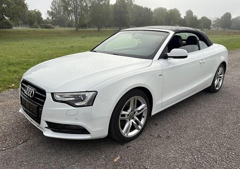 Gebraucht Audi A5 Cabriolet S-Line 177 PS (130 kW) 2013 Weiß Cabrio