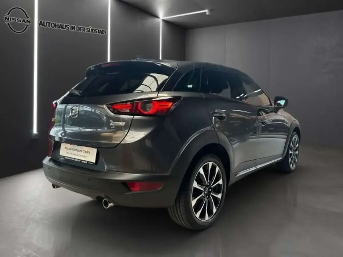 Gebraucht Mazda CX-3 Sports-Line 121 PS (88 kW) 2019 Machine gray SUV