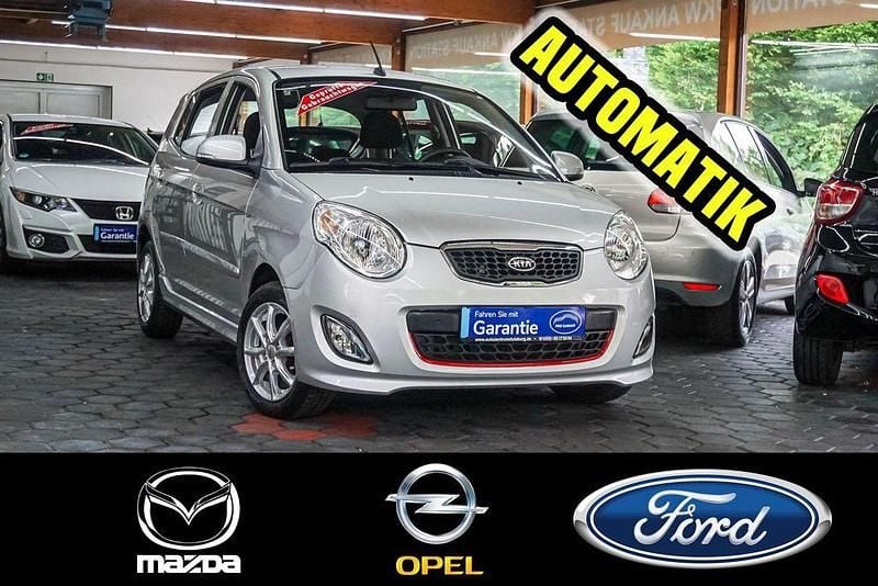 Brilliantsilber met. Gebraucht 2010 Kia Picanto Spirit Kleinwagen | 8.999 € - Bild 1/4