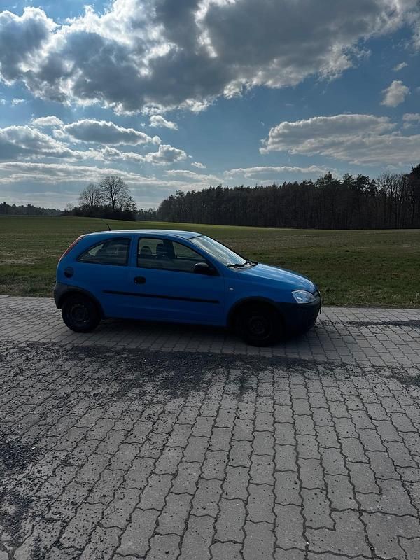 Gebraucht Opel Corsa 75 PS (55 kW) 2002 Blau Kleinwagen