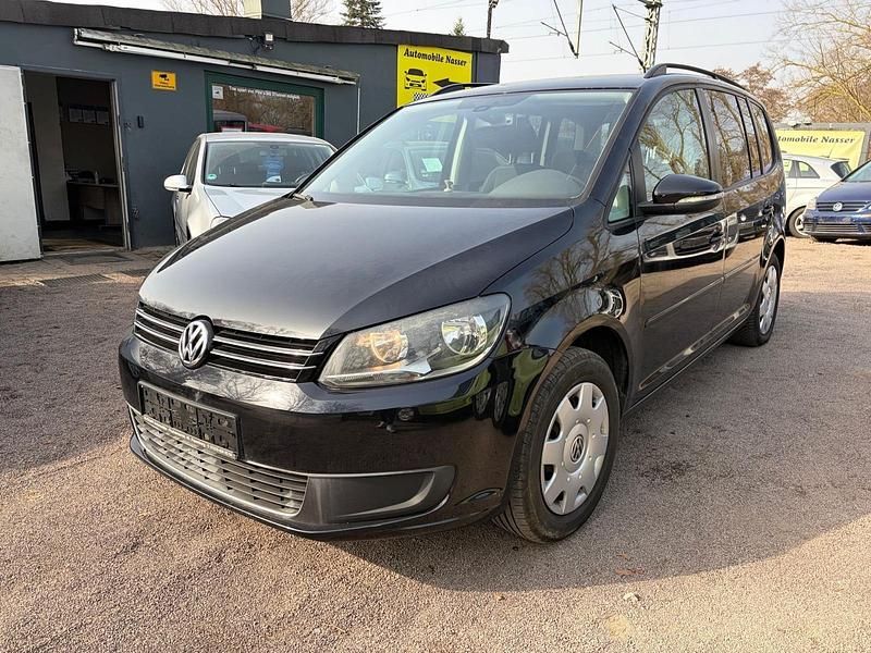 Gebraucht VW Touran 105 PS (77 kW) 2010 Schwarz Van / Kleinbus