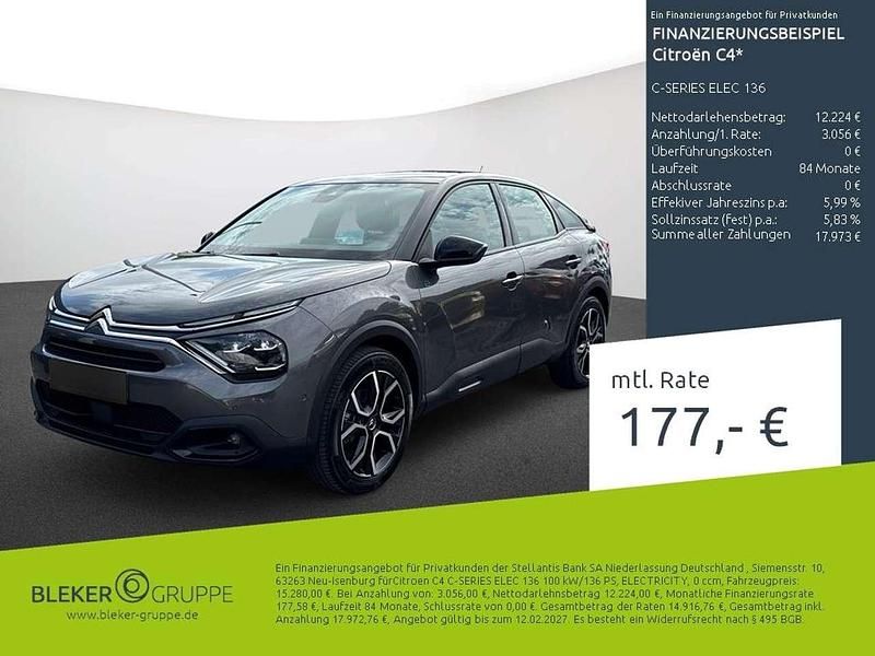 Gebraucht Citroën e-C4 100 kW (136 PS) 2022 Grau Limousine